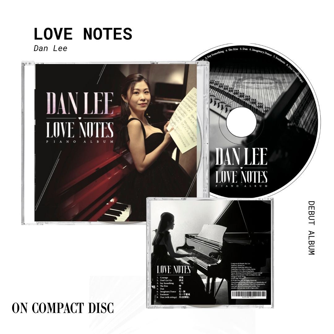 LOVE NOTES - CD album with booklet by Dan Lee